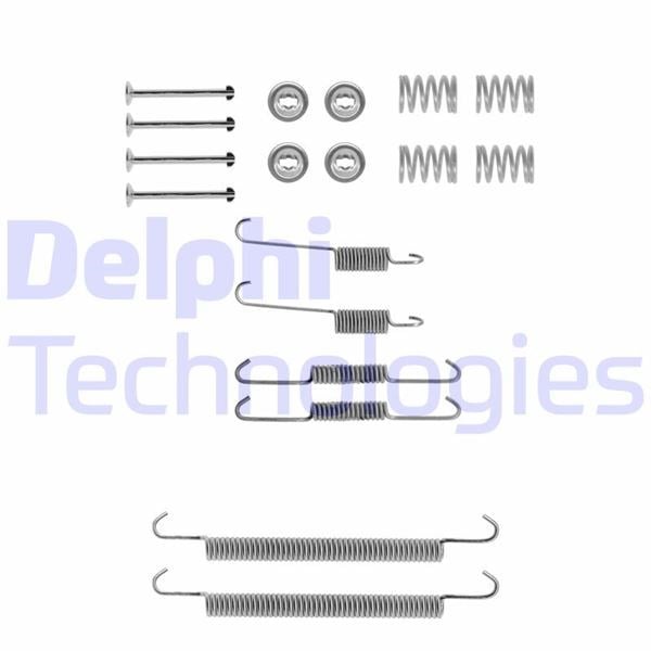 Peugeot 405 Arka Fren Pabuç Montaj Takımı DELPHI