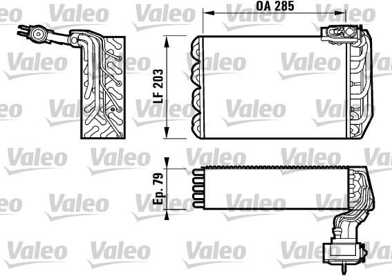 Peugeot 406 Evaporatör VALEO