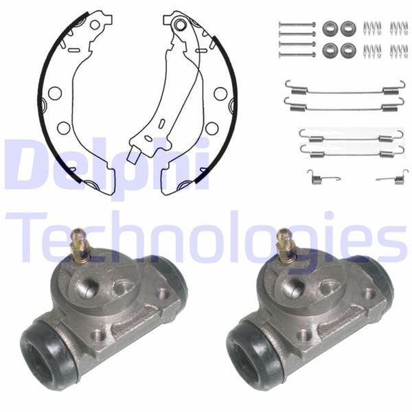 Peugeot 406 Arka Fren Pabuç Kiti DELPHI