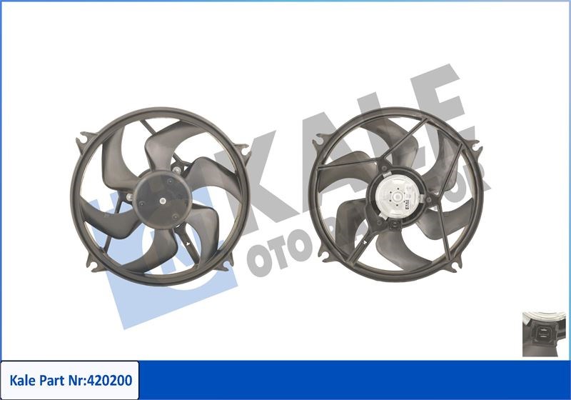 Peugeot 406 Fan Motoru KALE-RADYATOR