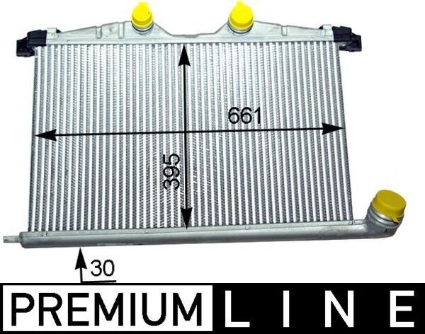 Peugeot 407 Citroen C5 İntercooler MAHLE