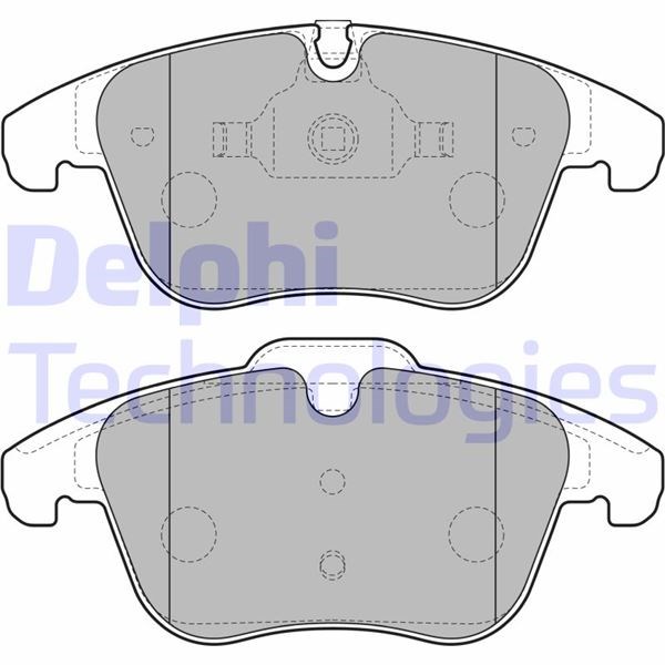 Peugeot 407 508 Citroen C5 Ön Fren Balatası Fişli DELPHI