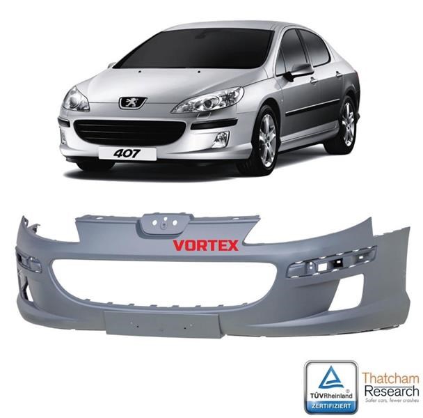 Peugeot 407 Ön Tampon Far Yıkamasız DOGAN-