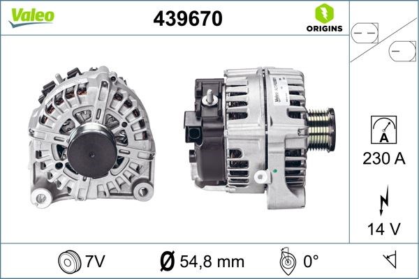 BMW 5 7 X6 Alternatör VALEO