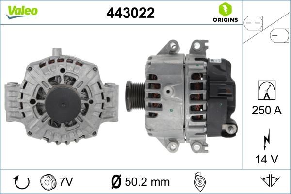 BMW 5 Serisi 4.4 Alternatör VALEO