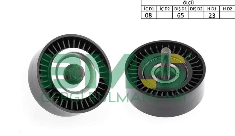 Fiat 500 Kanallı Kayış Gergi Rulmanı BMS