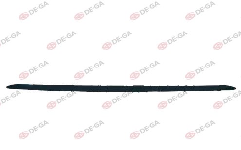 Fiat 500 Arka Tampon Alt Spoyleri Siyah DEGA