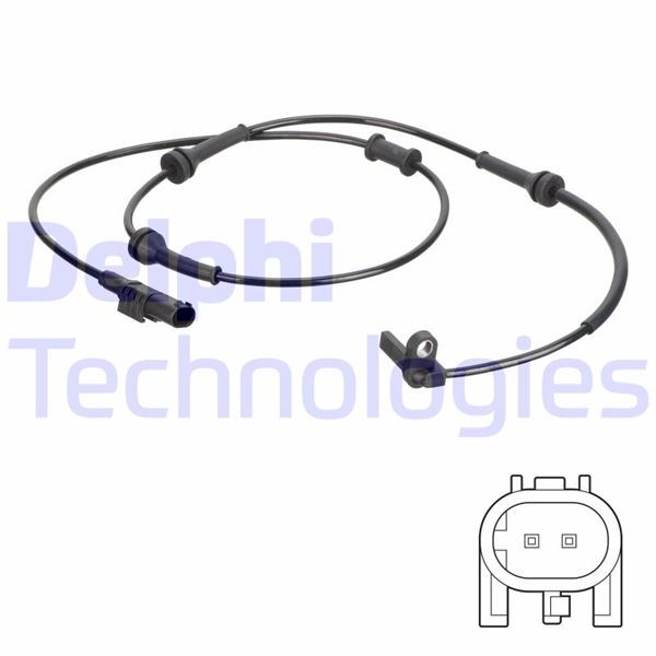 Fiat 500 ABS Sensörü DELPHI