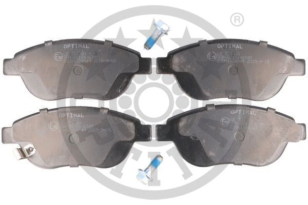 Fiat 500L Opel Corsa D Ön Fren Balata Seti OPTIMAL