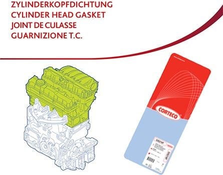 Fiat 500X Egea Jeep Renegade 1.6 356HXE11 Silindir Kapak Contası CORTECO