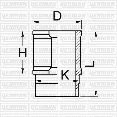 Peugeot 505 ZDJL ZDJK J7T Motor Gömleği 88.00 Çap STD YENMAK
