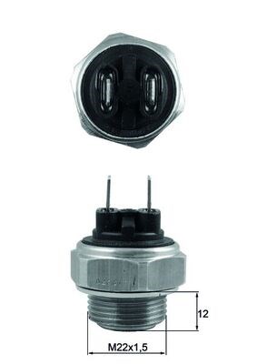 Peugeot 505 551A Termostat MAHLE