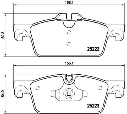 Peugeot 508 Ön Fren Balatası 283mm BREMBO
