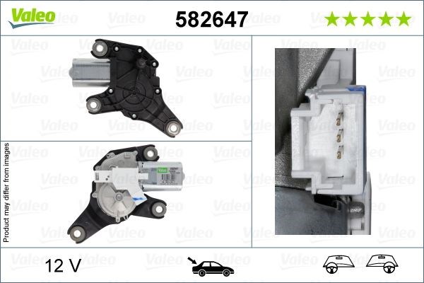 Peugeot 508 I Arka Silecek Motoru VALEO