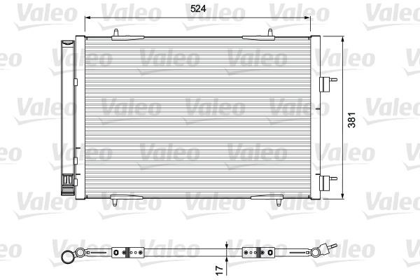 Peugeot 508 Klima Kondenseri Radyatörü VALEO
