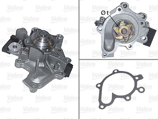 Mazda 626 Devirdaim Su Pompası 2.0L VALEO