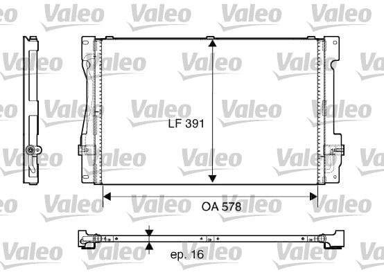 Volvo 850 C70 S70 Klima Radyatörü VALEO