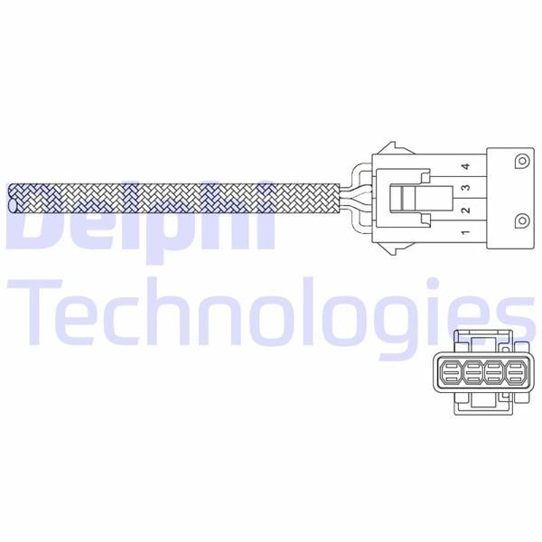 Volvo 850 Oksijen Sensörü DELPHI