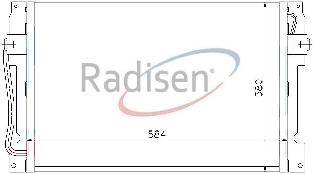 Volvo 850 Klima Radyatörü RADISEN