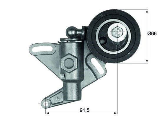 Audi 90 Termostat Komple 38C MAHLE