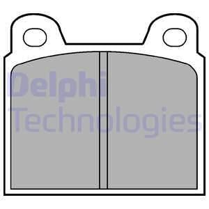 Porsche 911 930 Ön Fren Balatası DELPHI