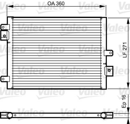 Porsche 911 Kondenser VALEO