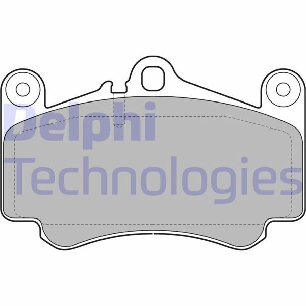 Porsche 911 Ön Fren Balatası DELPHI