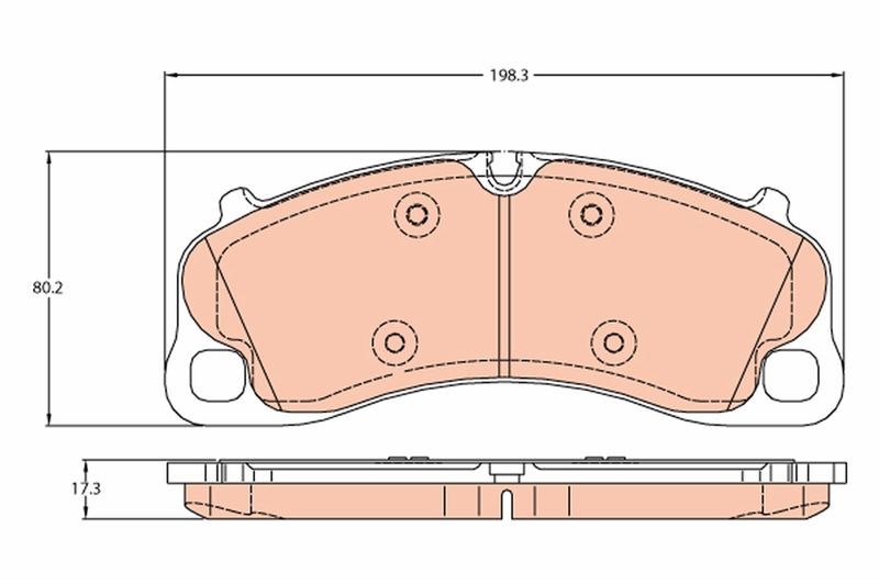 Porsche 911 Ön Balata TRW