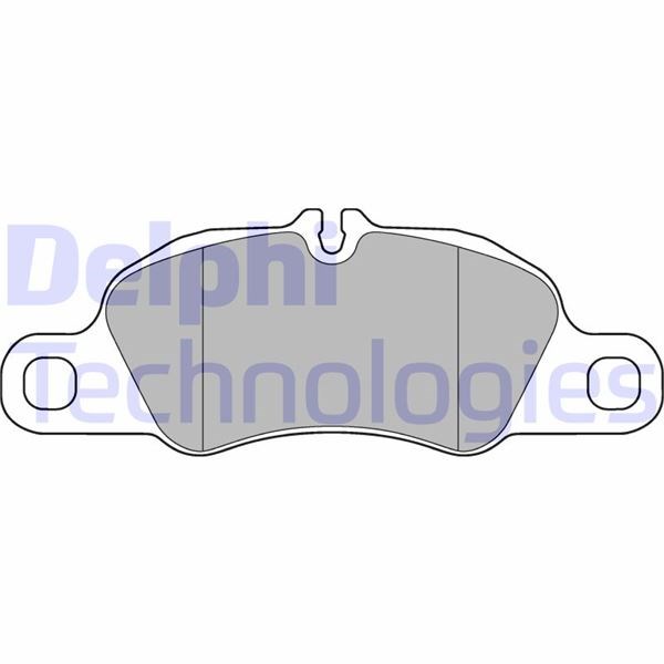 Porsche 911 Ön Fren Balatası DELPHI