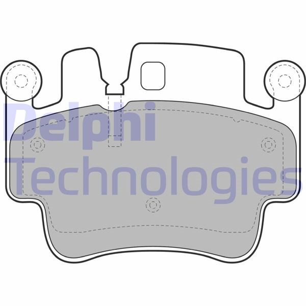 Porsche 911 Ön/Arka Fren Balatası DELPHI