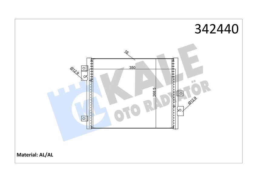 Porsche 911 Klima Kondenseri KALE-RADYATOR