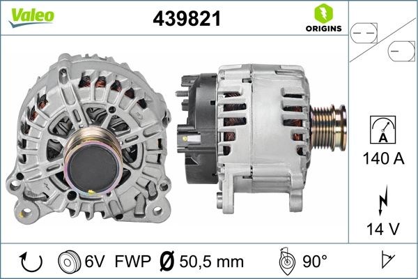 Audi A1 Alternatör VALEO