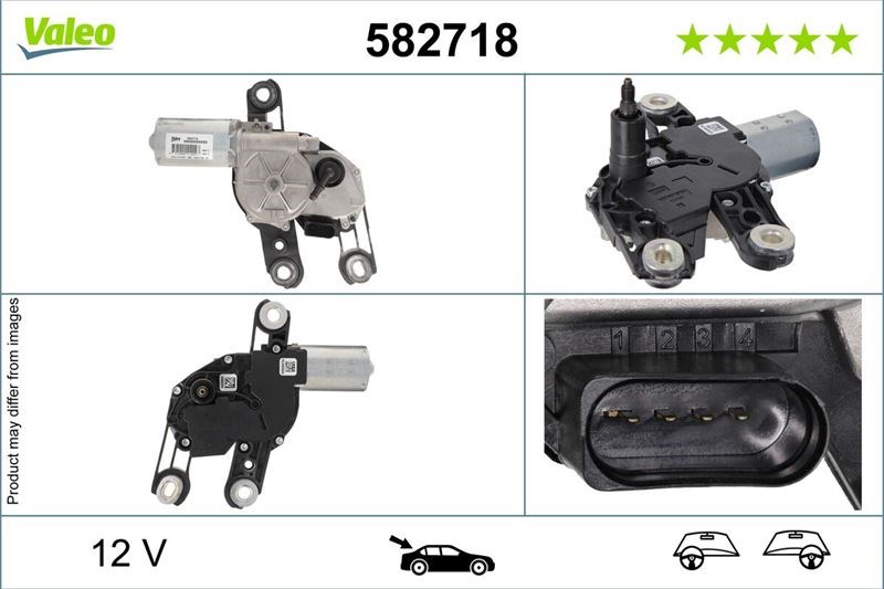 Audi A1 Arka Silecek Motoru VALEO