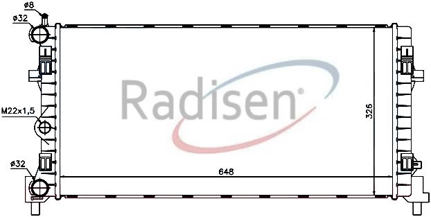 Audi A1 Radyatör RADISEN