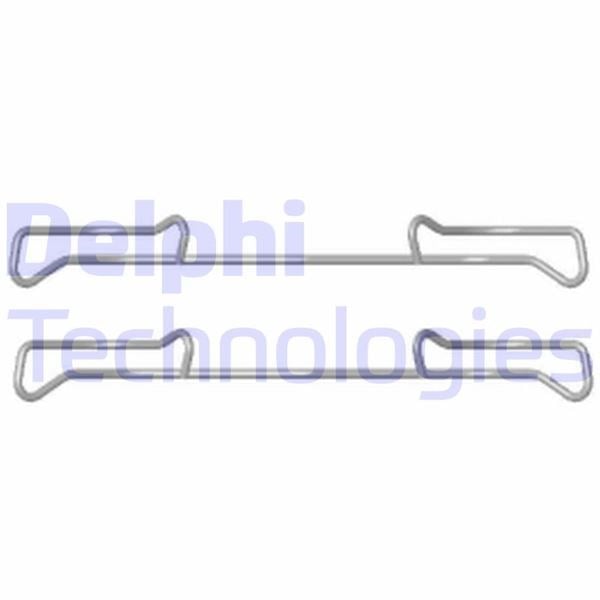 Audi A1 A3 TT Ön Fren Balata Montaj Takımı DELPHI