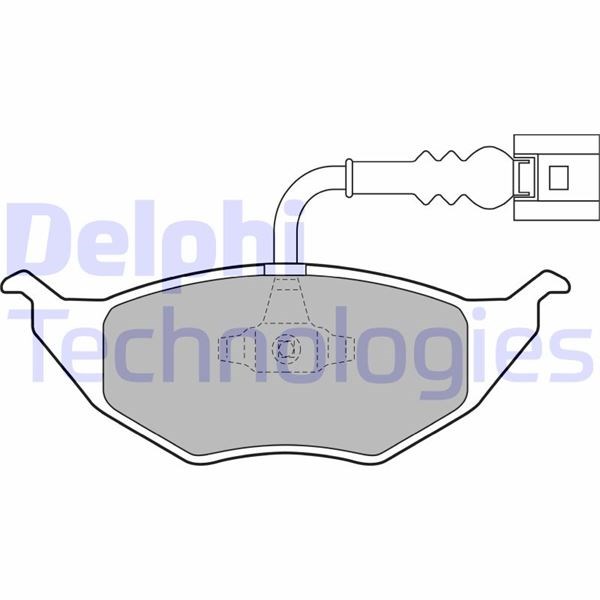 Audi A2 Ön Fren Balatası DELPHI