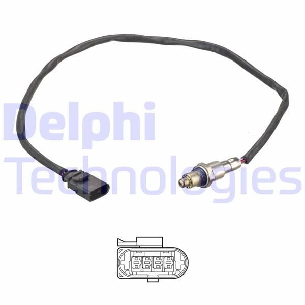 Audi A3 Oksijen Sensörü Ön DELPHI