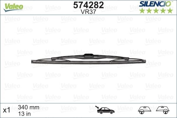 Audi A3 Arka Silecek Lastiği 340 mm VALEO