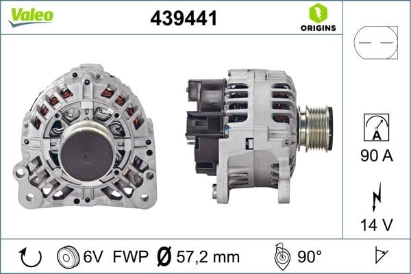 Audi A3 Alternatör VALEO