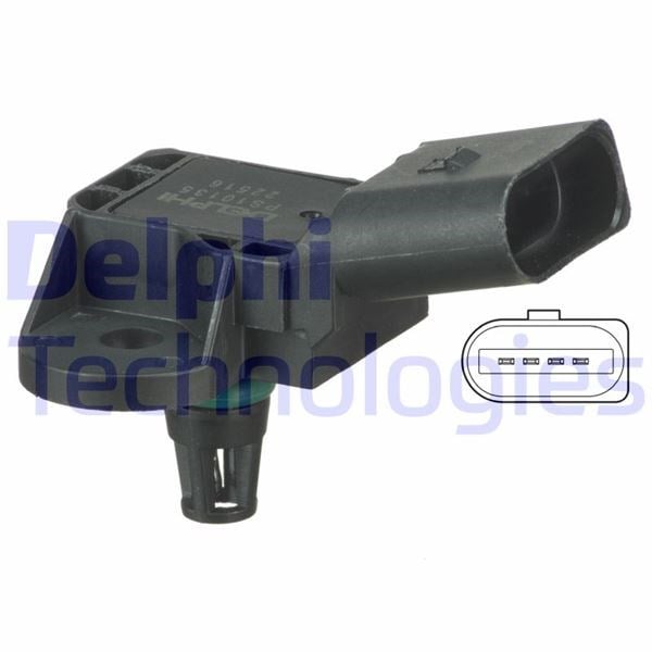Audi A3 A4 A5 A6 A7 A8 Q5 Q7 Map Sensörü DELPHI
