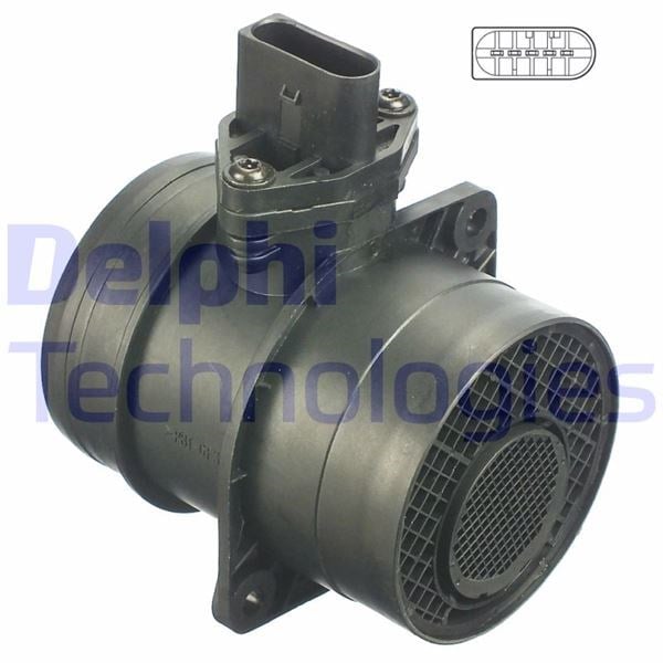 Audi A3 Debimetre Sensörü Komple DELPHI