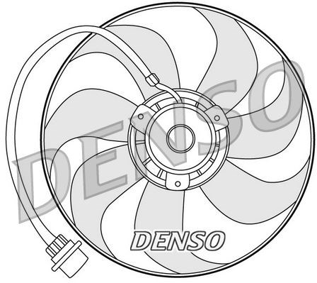 Audi A3 8L Radyatör Fan Motoru DENSO