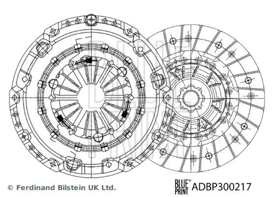 Audi A3 8V Debriyaj Seti BLUEPRINT