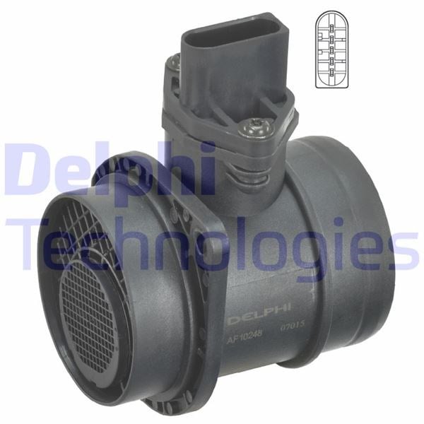 Audi A3 Debimetre Sensörü Komple DELPHI