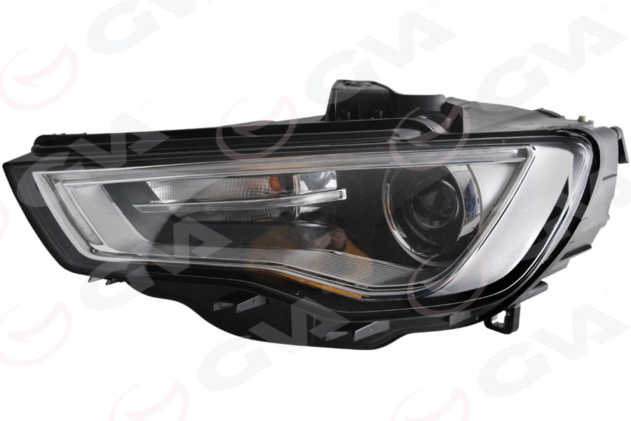 Audi A3 Far LED'li Xenon Ampullü Mercekli Motorlu Sol GVA