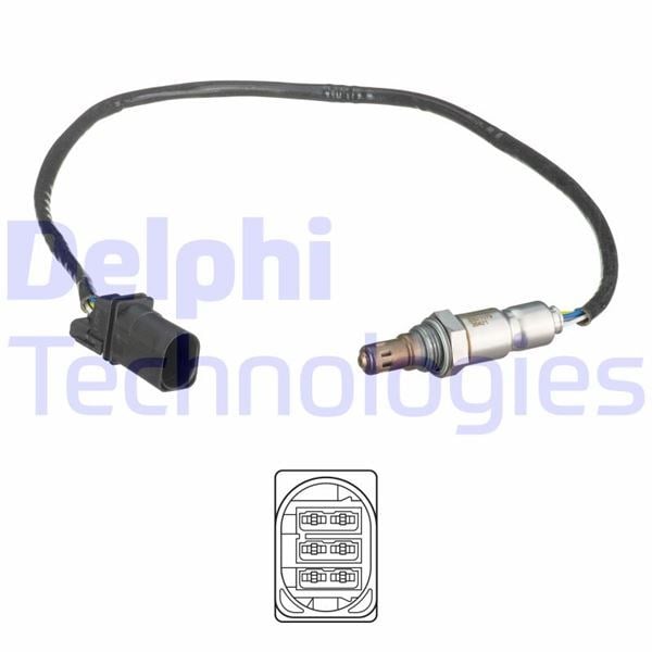 Audi A3 Oksijen Sensörü Ön DELPHI