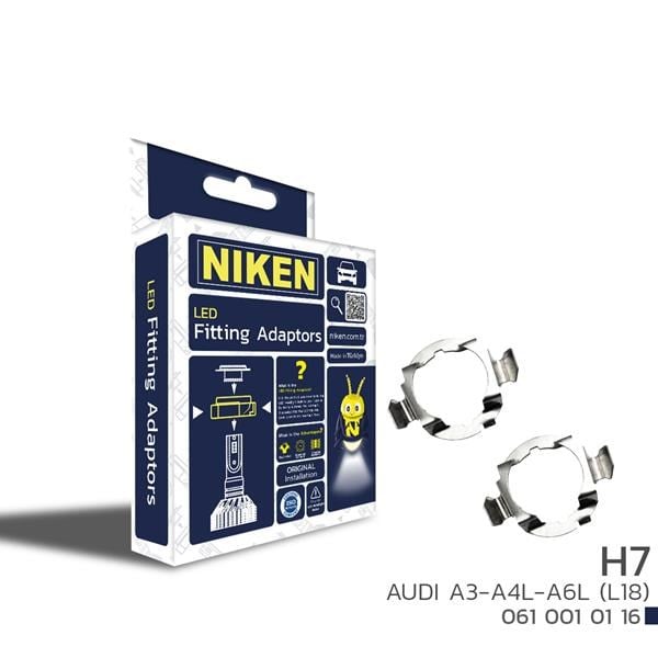 Audi A3 A4L A6L LED Far Montaj Adaptörü H7 NIKEN