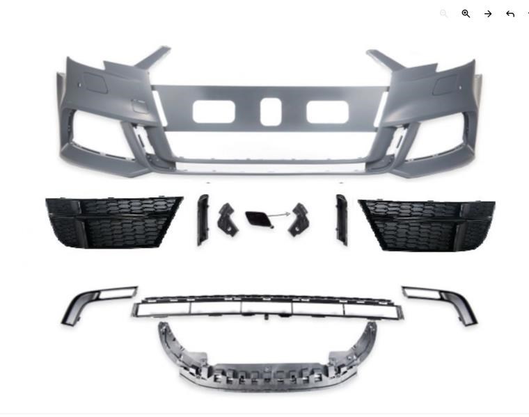 Audi A3 Ön Tampon Set Sedan Panjursuz S-Line DOGAN-
