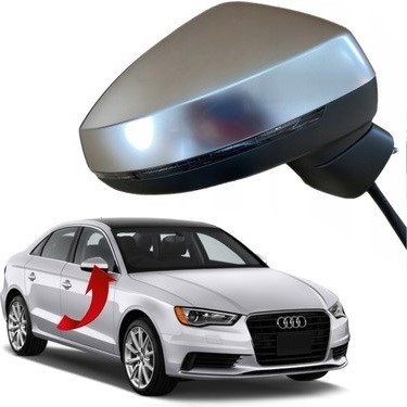 Audi A3 Sedan Komple Ayna Sağ Katlanır 10 Pin PRO-A