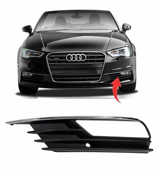 Audi A3 Sedan Sis Kapağı Sisli Kromlu Sol GKL